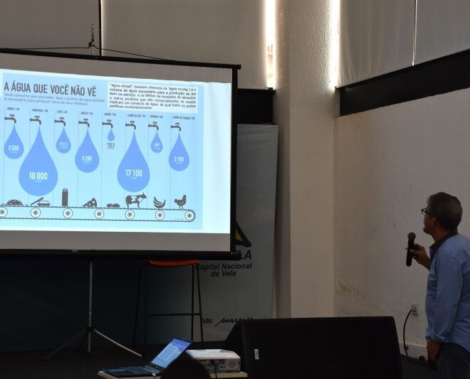 Ilhabela realiza palestra sobre a importância da água e cons...