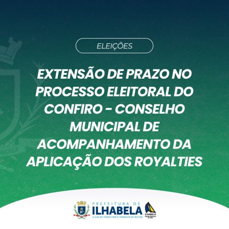 Comissão Prorroga Prazo para… Em Destaque