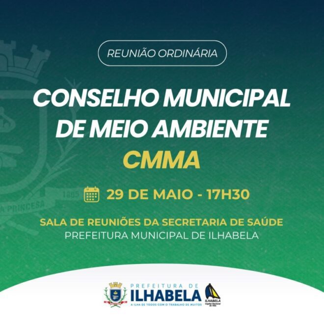 Reunião do Conselho de Meio Ambiente de Ilhabela: participe ...
