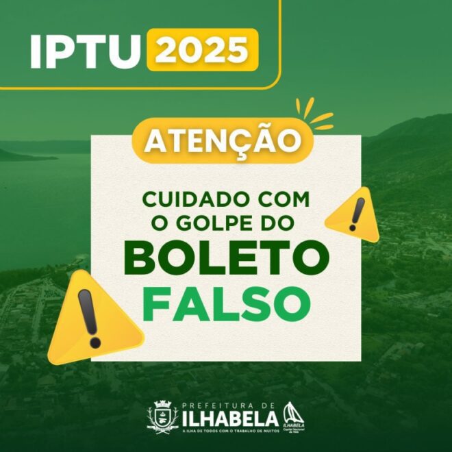 Prefeitura de Ilhabela Emite Alerta Importante sobre Seguran...