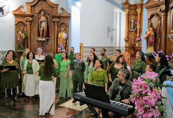 Coral de Ilhabela Brilha no 1º Encontro de Corais em São Seb...