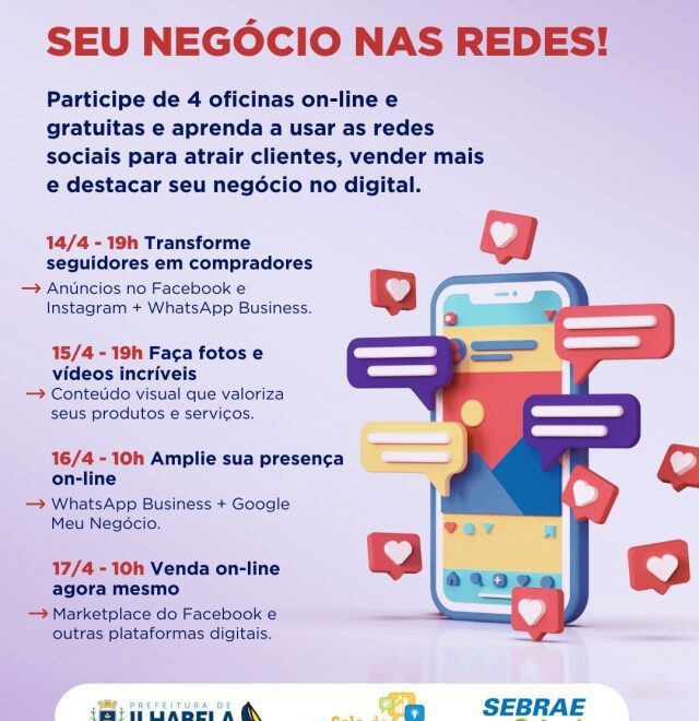 Cursos Gratuitos Disponíveis pela Prefeitura de Ilhabela