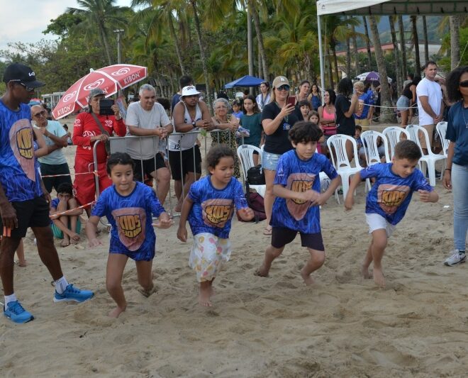 Ilhabela realiza 3ª Kids Beach Run em 7 de setembro.