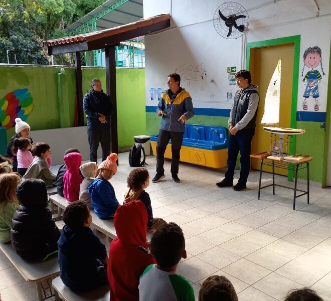 Escola Natã Ugo Recebe Velejador para Roda de Conversa Pré-S...