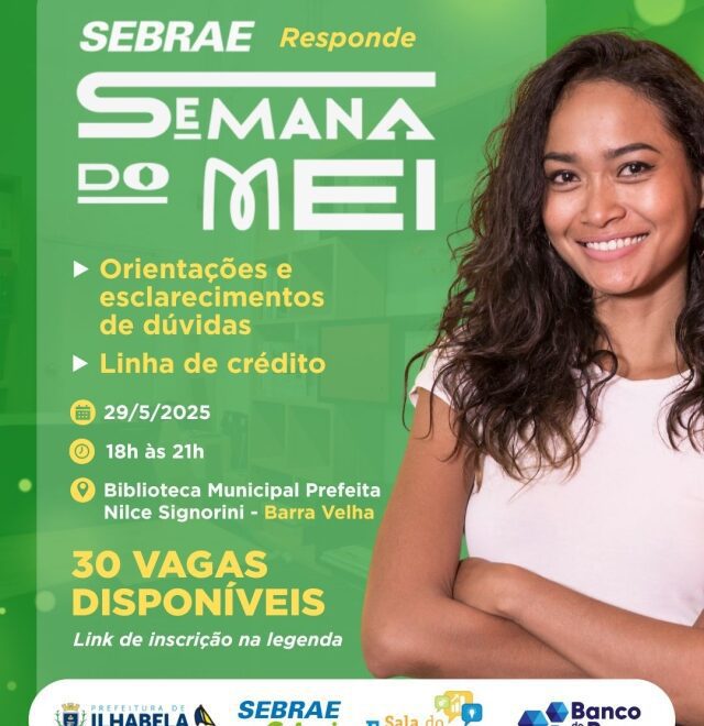 Semana do MEI: Atendimento Especial do Sebrae em Ilhabela