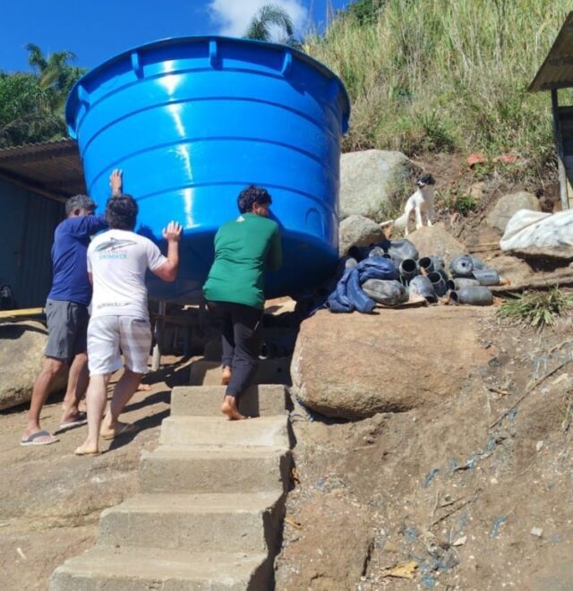 Ilhabela amplia fornecimento de água potável na Ilha da Vitó...