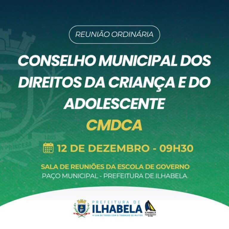 Conselho Municipal dos Direitos da Criança e do Adolescente:...