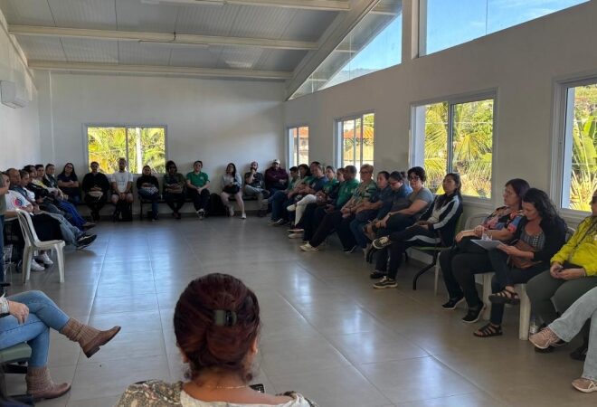 Agentes de Saúde de Ilhabela discutem atendimento ao público...