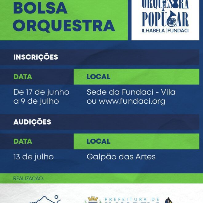 Bolsa Orquestra: Oportunidade na Fundação Arte e Cultura de ...