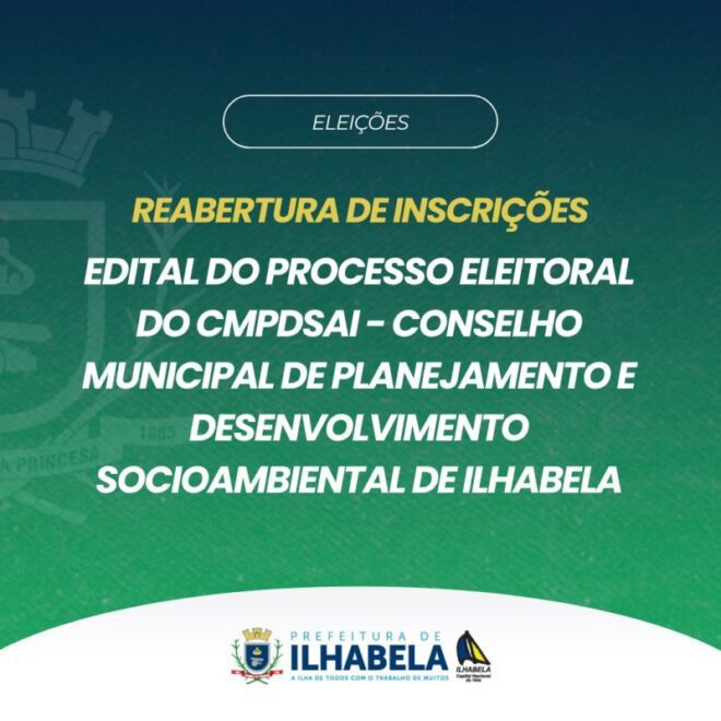 <p><strong>Inscrições Abertas para o Conselho de Planejament...