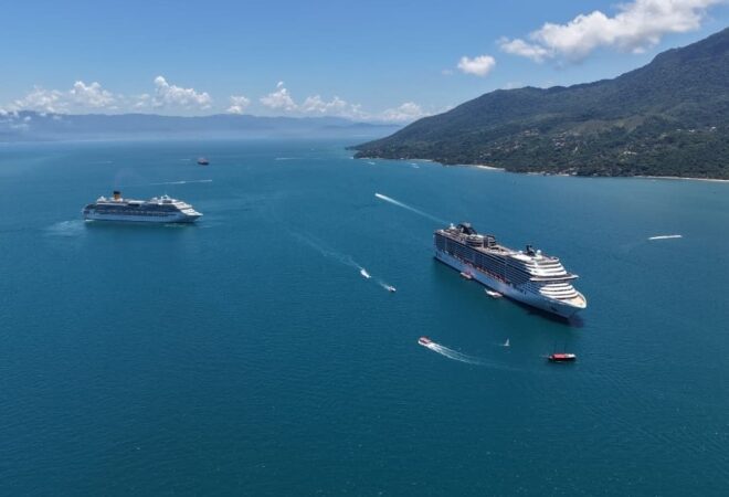 Ilhabela Recebe 12 Mil Passageiros de Navios de Cruzeiro