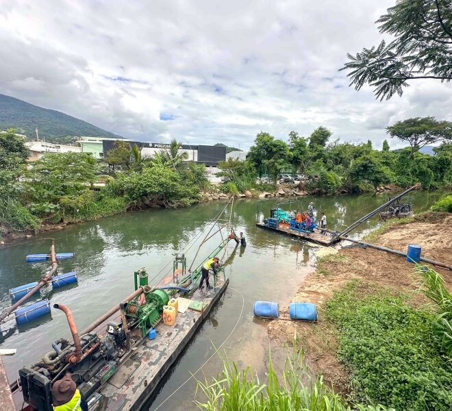 Ilhabela Avança no Desassoreamento do Ribeirão Água Branca