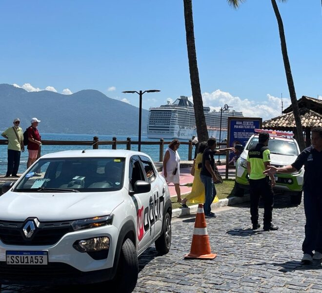 Ilhabela Fiscaliza Transporte por Aplicativos na Vila