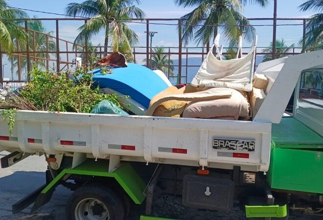 Bota-fora da Prefeitura acontece na Região Sul de Ilhabela