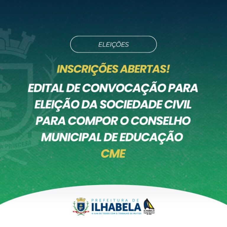 Inscrições para o Conselho Municipal de Educação começam em ...