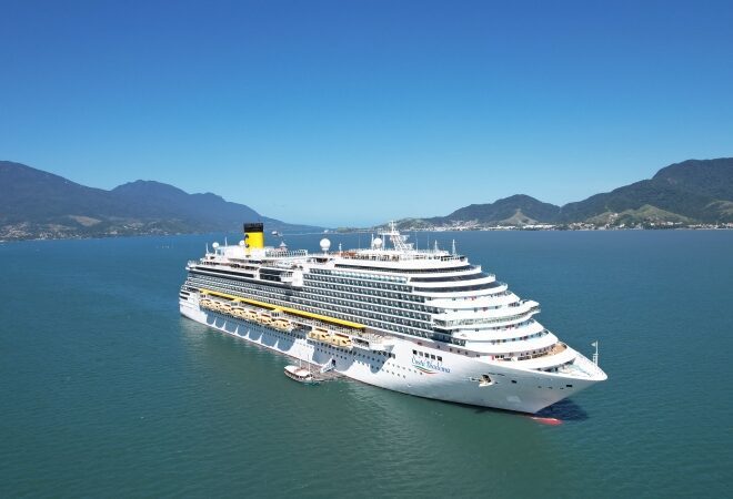Costa Diadema: 18 mil visitantes em Ilhabela na temporada de...