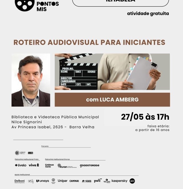 Inscrições Abertas: Oficina Gratuita de Roteiro Audiovisual ...