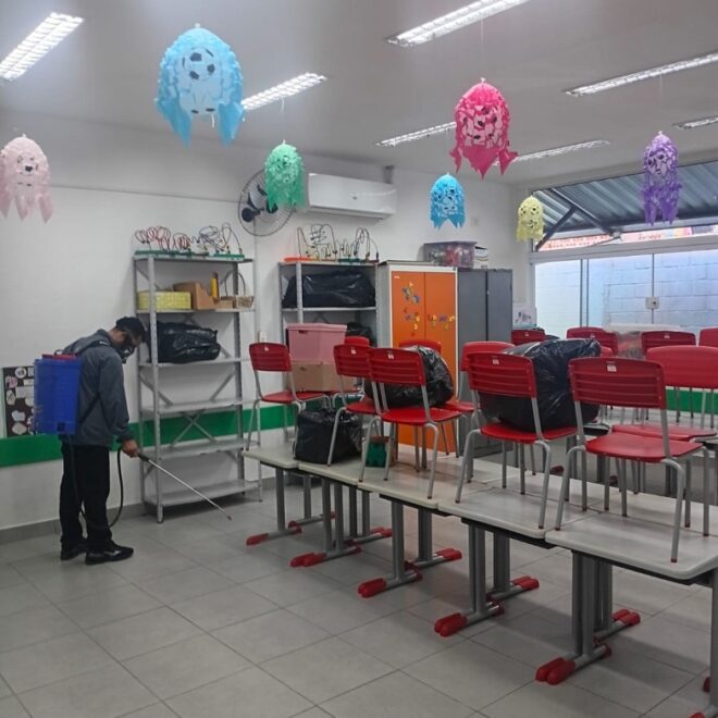 Controle de Pragas em Escolas: Ações durante o Recesso