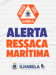 Ilhabela: Prefeitura Alerta sobre Ressaca da Marinha