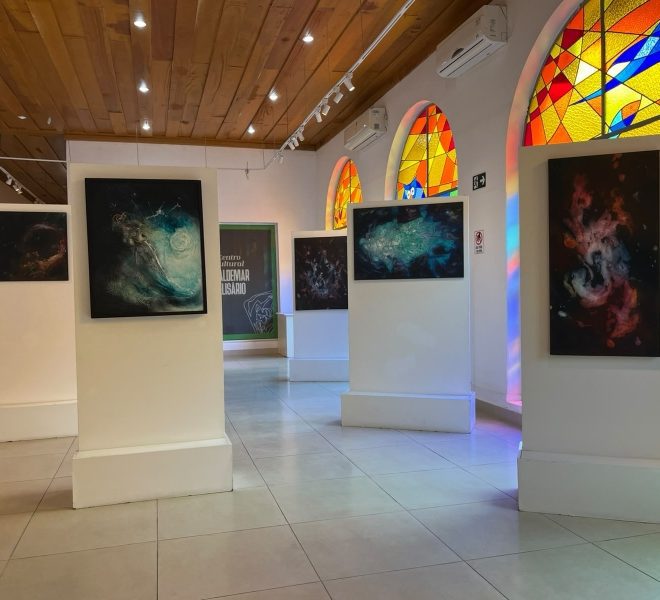 Exposição ‘Arte Espacial’: Pinturas do Cosmos em...