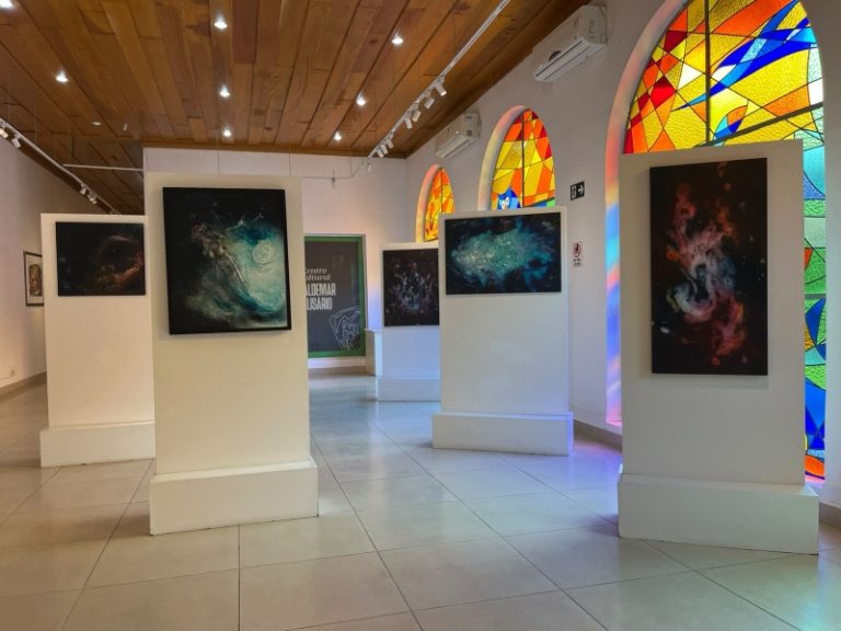 Exposição ‘Arte Espacial’: Pinturas do Cosmos em...