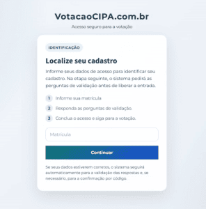 CIPA Ilhabela: Guia Rápido para Votação Eletrônica