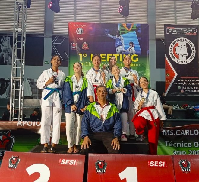 Ilhabela Fatura 12 Medalhas na Copa São Paulo de Taekwondo