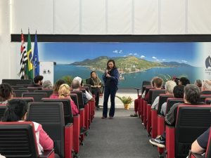 Encontro sobre Nutrição na Terceira Idade em Ilhabela pela Academia da Saúde