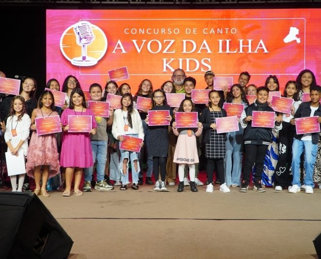 Inscrições A Voz da Ilha Kids 2026 até 30 de outubro!