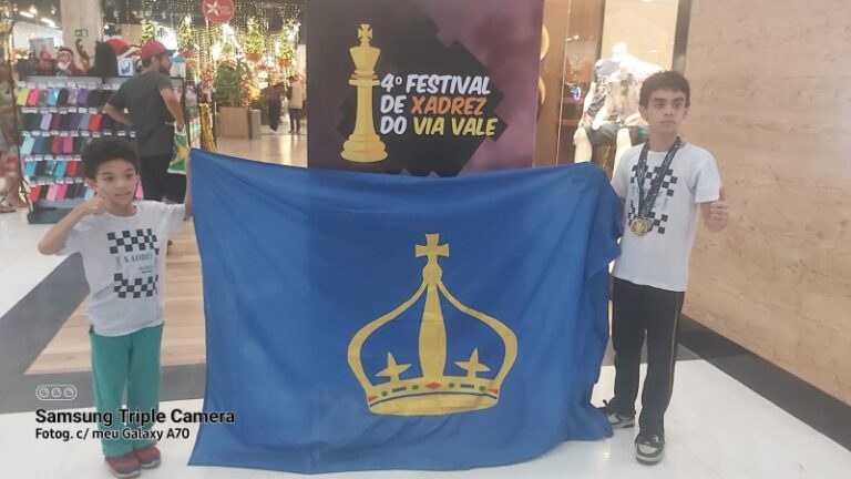 Irmãos enxadristas de Ilhabela se destacam em campeonato reg...