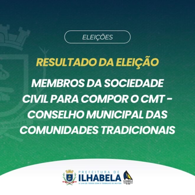 Resultados da eleição do Conselho das Comunidades Tradiciona...