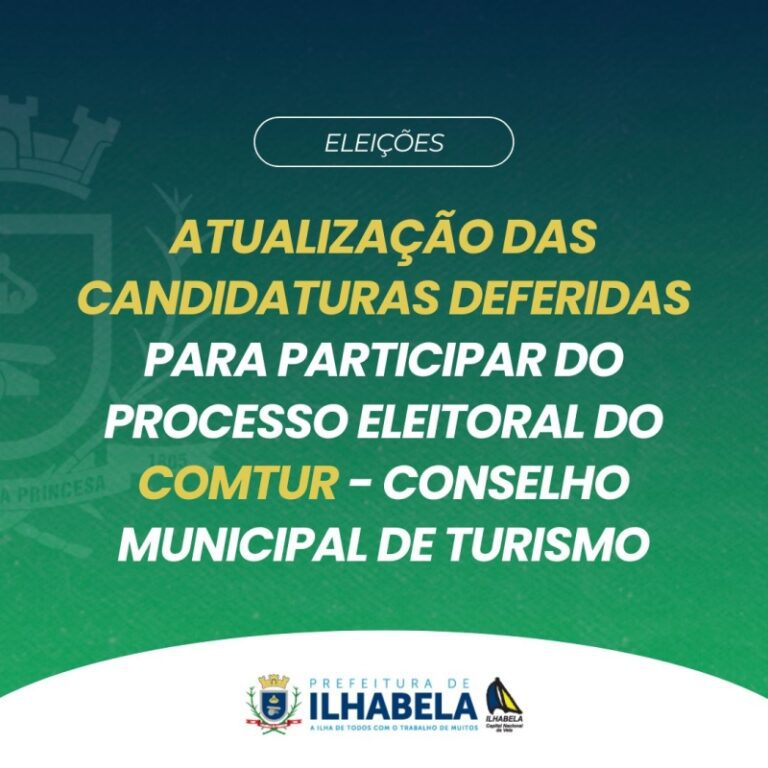 COMTUR divulga as candidaturas aprovadas para o setor turíst...