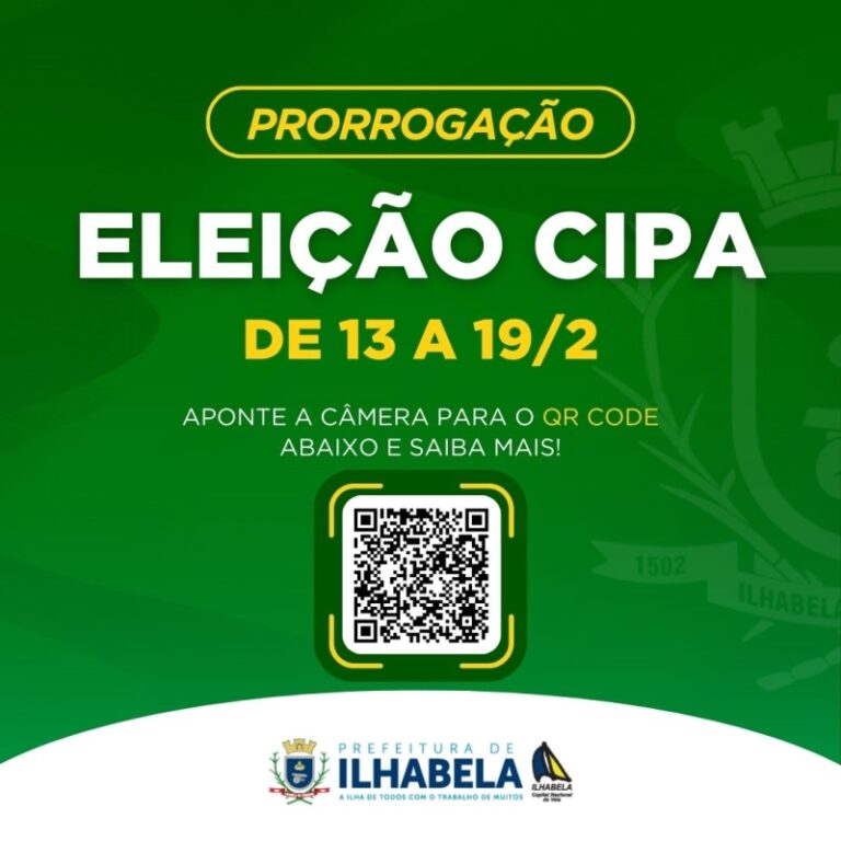 Ilhabela prorroga prazo para inscrições em programa municipa...
