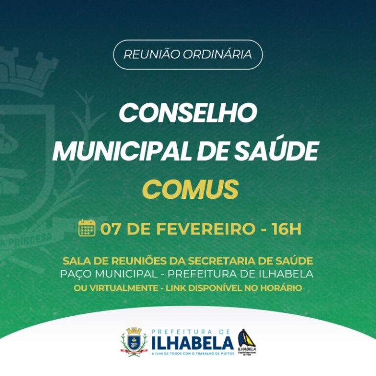 Ilhabela anuncia reunião pública: participe e informe-se!