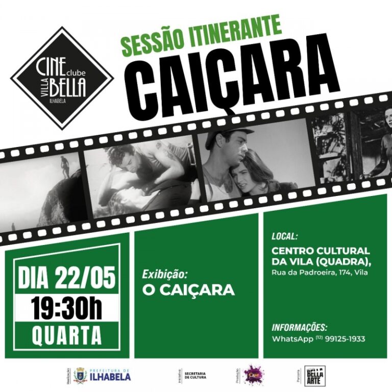 Cine Villa Bella e Clube de Ilhabela: Programação Imperdível...