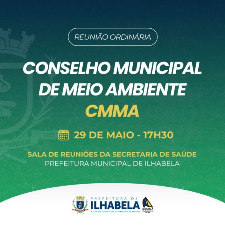 Reunião do Conselho de Meio Ambiente de Ilhabela: participe ...