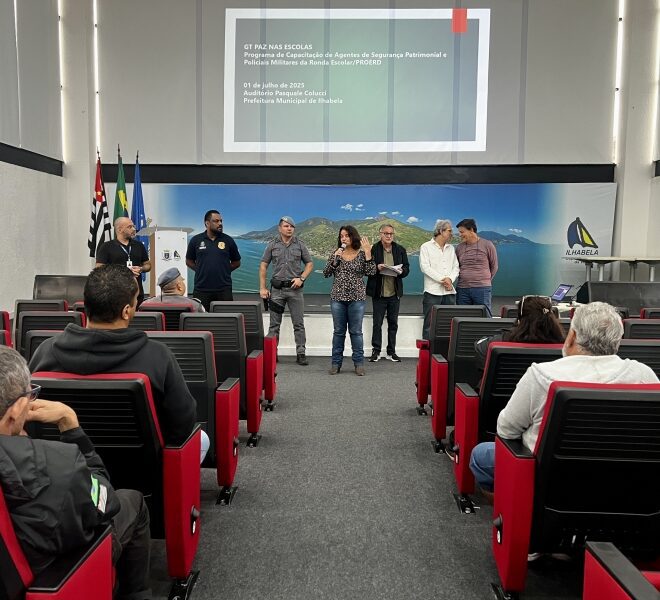 Paz nas Escolas capacita agentes de segurança patrimonial ef...