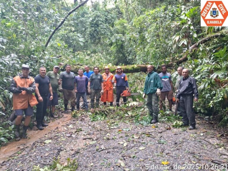 Defesa Civil de Ilhabela Atende Mais de Mil Ocorrências