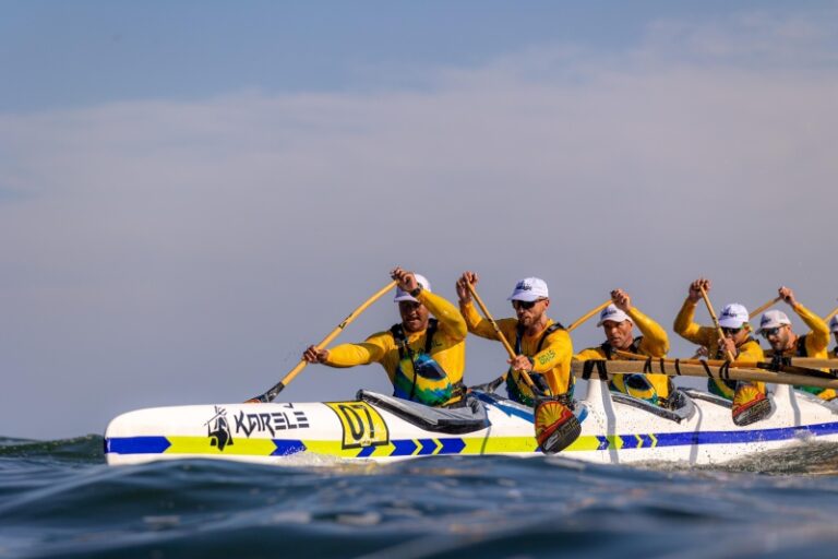 Ilhabela brilha com cinco medalhas no Mundial de Va’a 2025