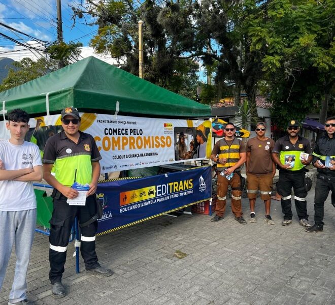 Motoristas de Ilhabela recebem novas placas para identificaç...