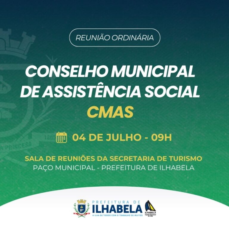 Reunião Ordinária do Conselho de Assistência Social nesta se...