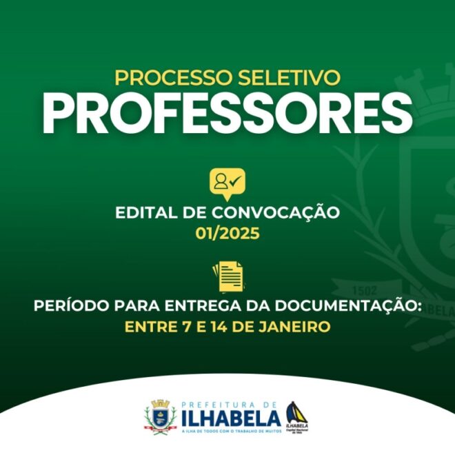 Ilhabela Convoca Candidatos para Processo Seletivo 2023