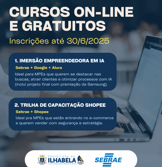 Cursos gratuitos de empreendedorismo para micro e pequenos e...