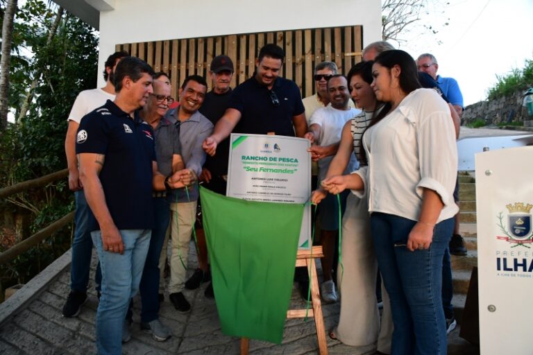 Prefeito de Ilhabela Inaugura Novo Espaço para a Comunidade