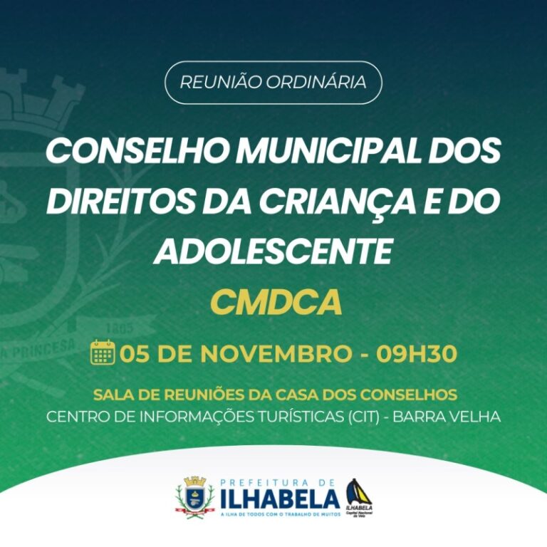Conselho Municipal dos Direitos da Criança e do Adolescente:...