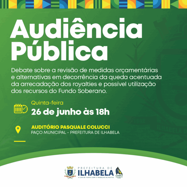 Audiência Pública: Participe da Discussão sobre [Tema Releva...