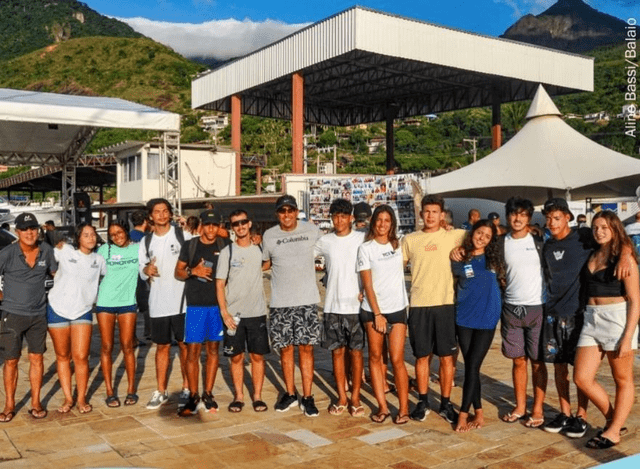 Alunos da Escola de Vela de Ilhabela se juntam à Copa Mitsub...