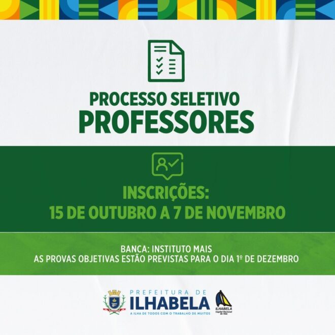 Ilhabela Lança Processo Seletivo para Novas Oportunidades de...