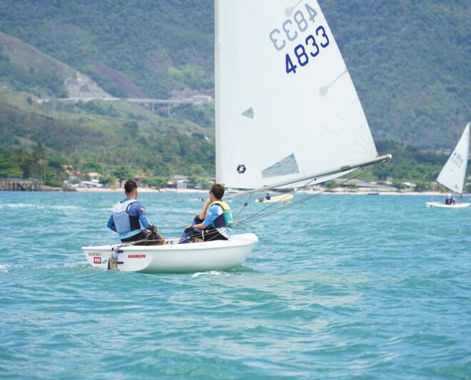 Velejadores de Ilhabela se destacam em competição nacional