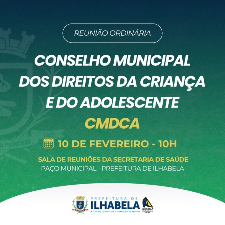 Conselho Municipal dos Direitos da Criança e do Adolescente:...
